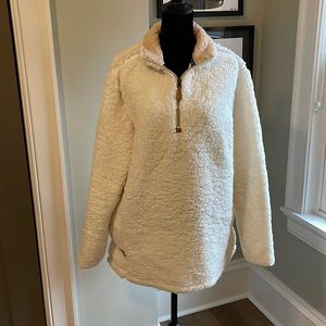 Simply Southern Sherpa Quarter-Zip - L